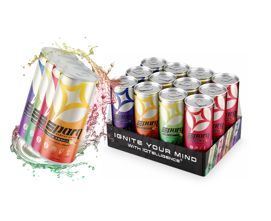 SPARQ® 4 Flavor Variety Pack of 12 - Sparq Energy